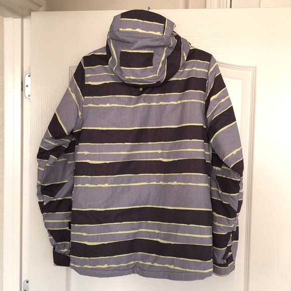 RipZone 5000mm Core Fleece-Lined Snow Jacket Yellow/Gray/Black Sz Mens S - Picture 4 of 10